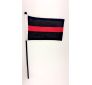 4"x6" Hand-held Mini Thin Red Line Flags